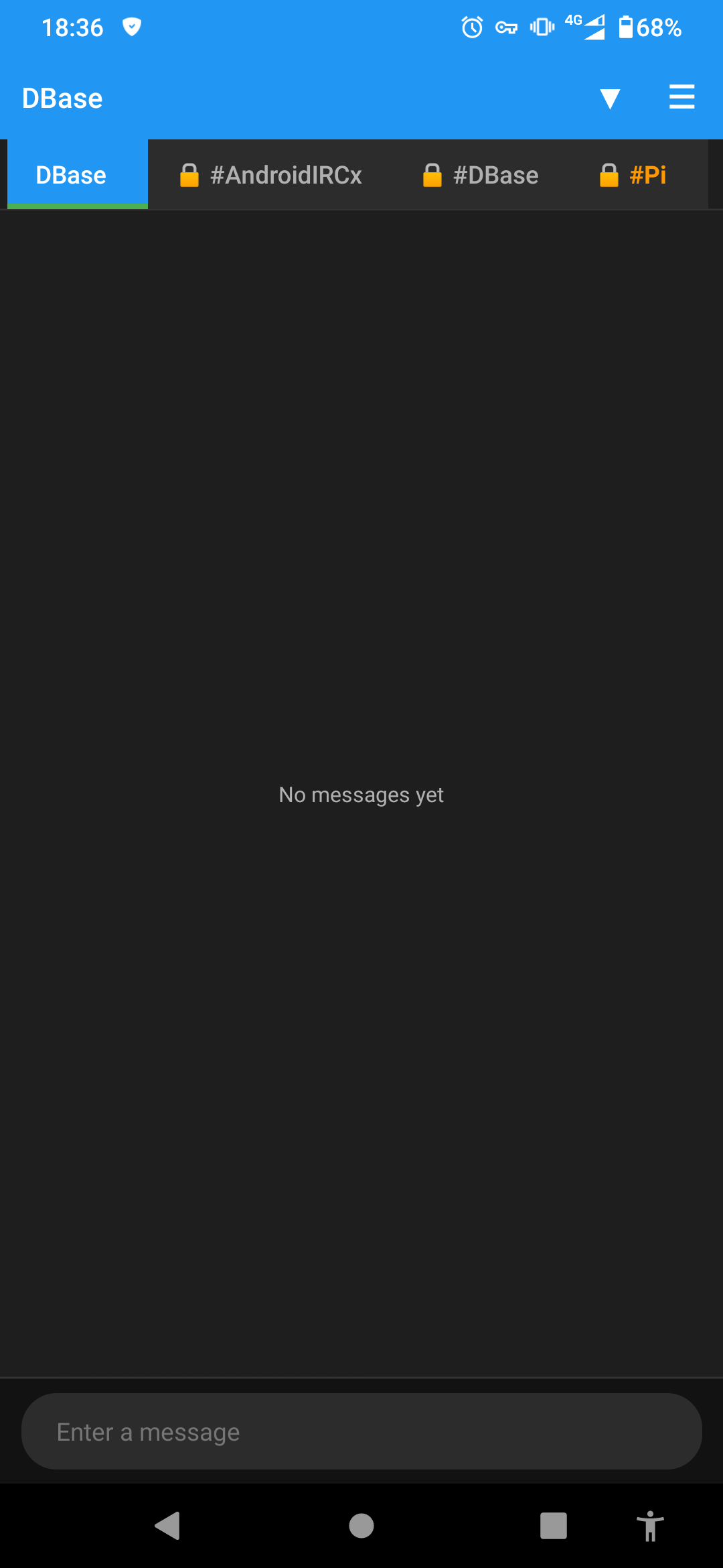 AndroidIRCx Screenshot 3