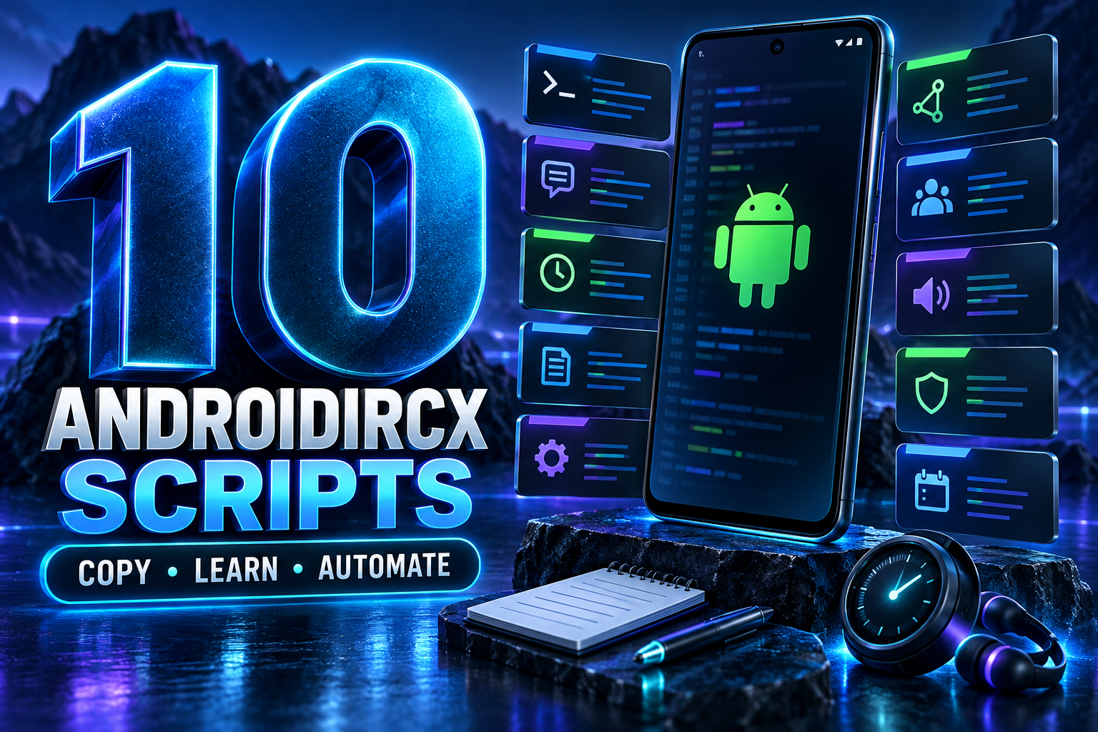 10 Useful AndroidIRCX Scripts You Can Copy Today