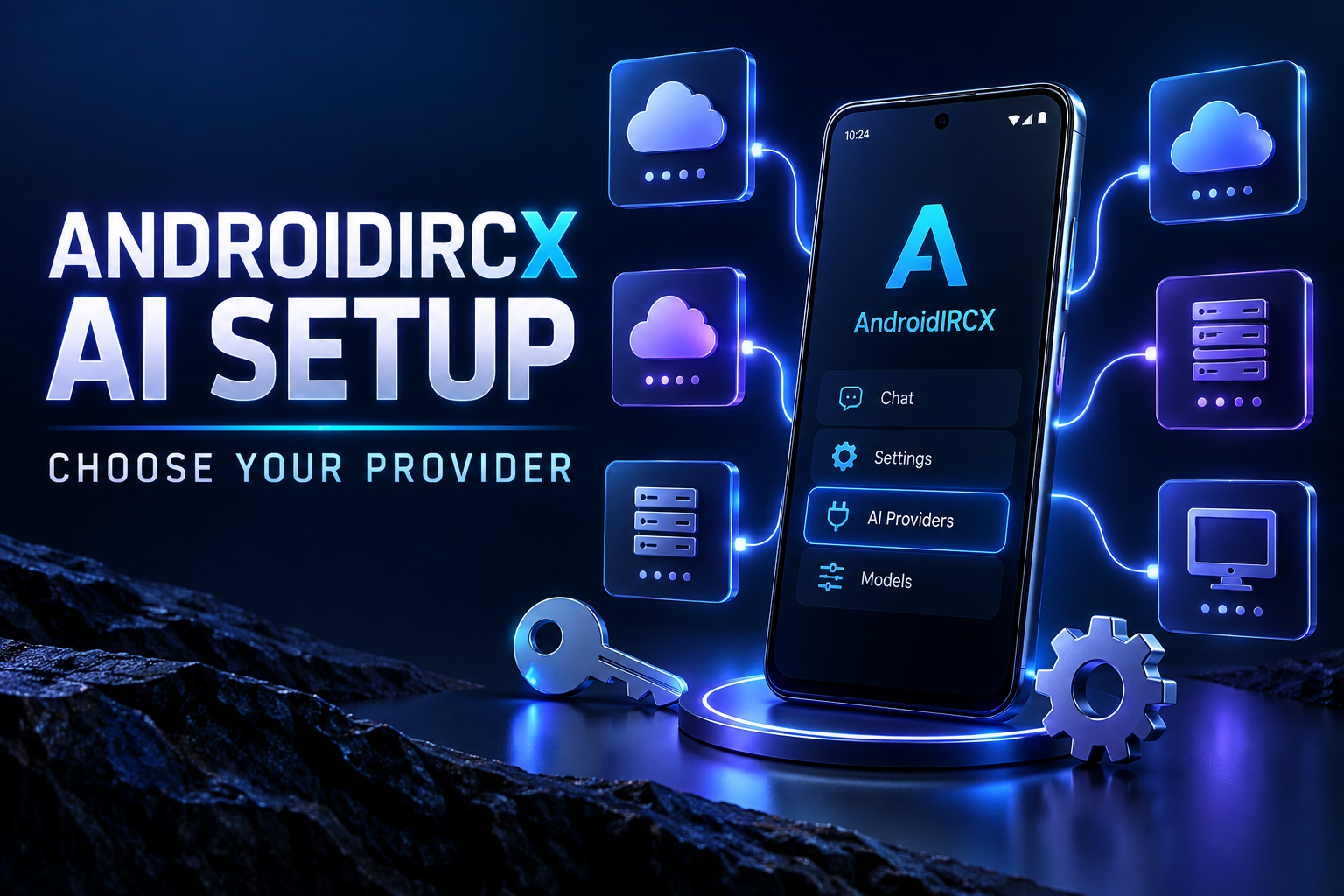 AndroidIRCX AI Provider Setup Guide: Cloud and Local Models