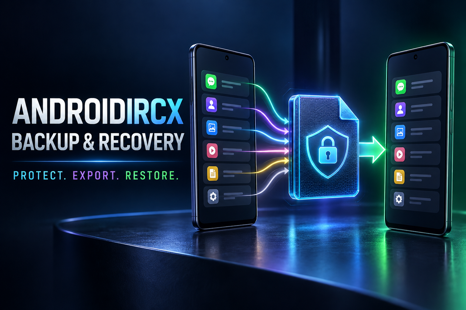 AndroidIRCX Backup and Recovery Guide