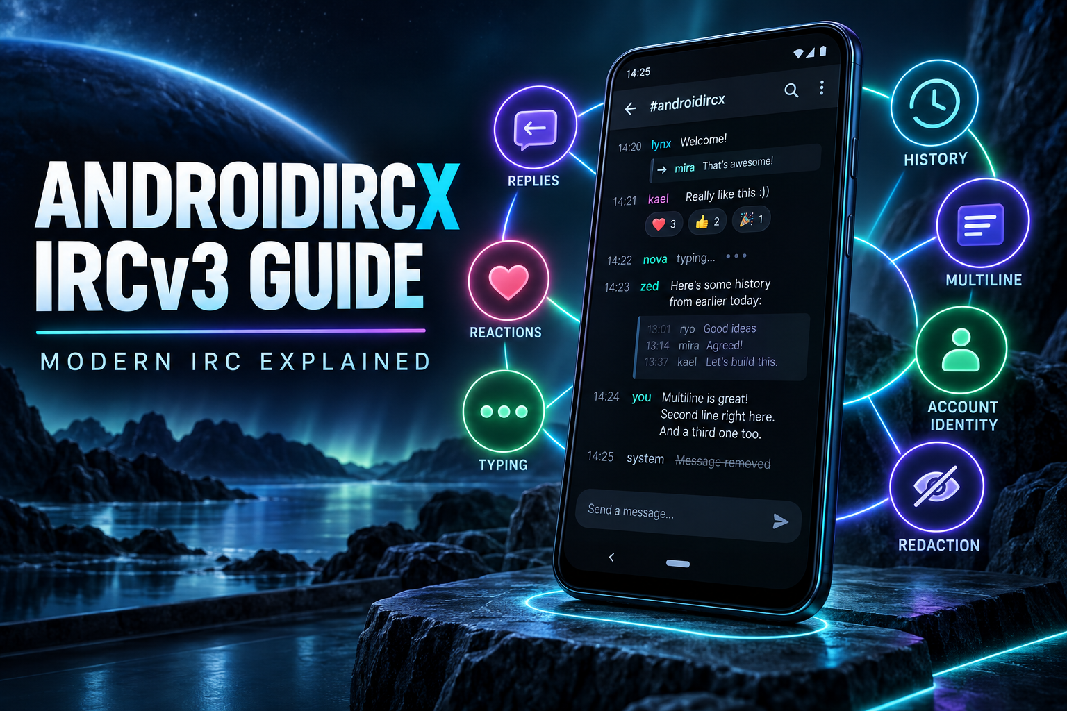 AndroidIRCX IRCv3 Guide: What Modern IRC Capabilities Do