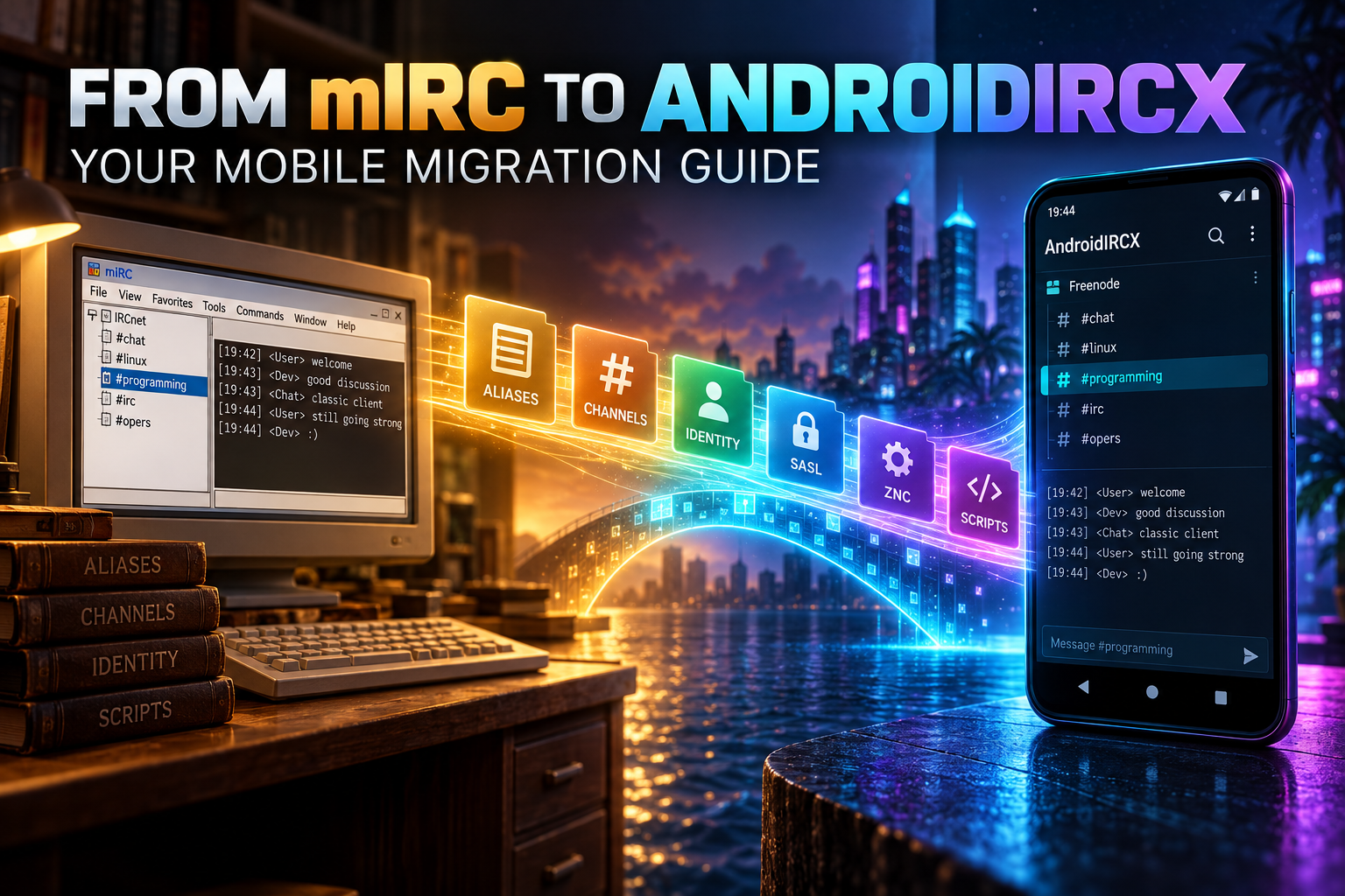 From mIRC to AndroidIRCX: A Practical Migration Guide